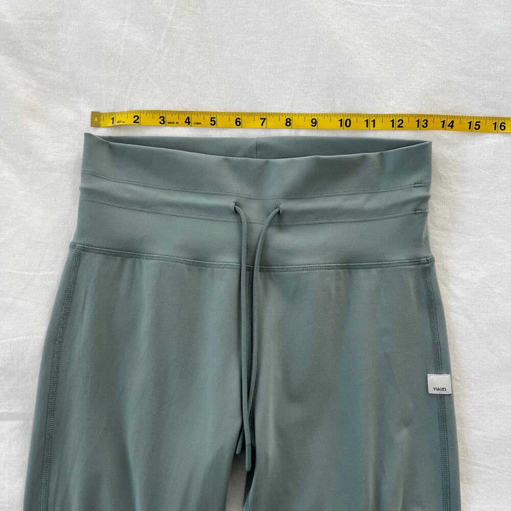 Vuori Daily Leggings High Rise Drawstring Blue Green Activewear Yoga Pants - Picture 6 of 14